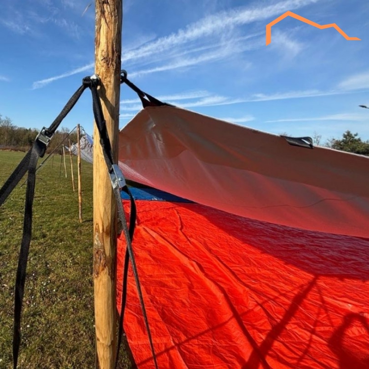 Grondzeil of afdekzeil 10x12 - Afbeelding 2