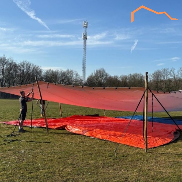 Grondzeil of afdekzeil 10x12